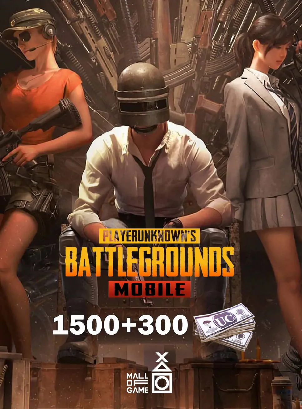 PUBG Mobile 1500+300 Unknown Cash